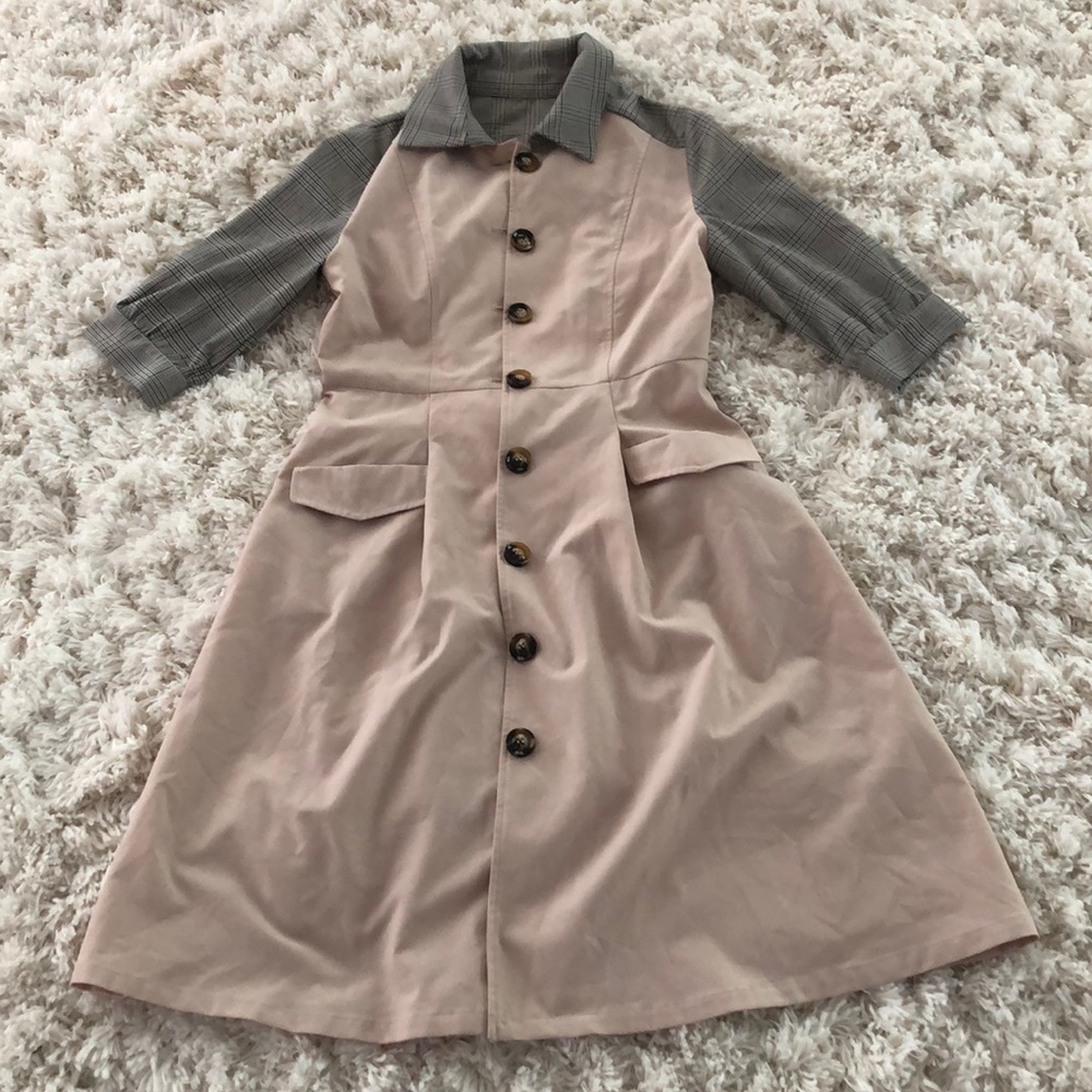 Burberry London buttons down dress